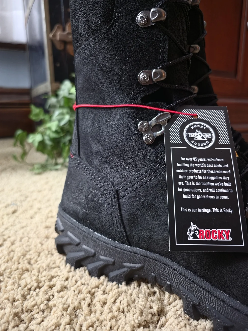Rocky Wildlands 77 NFPA Cerfified Firefighting Boots